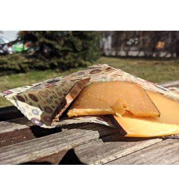 Voskovaný sáček na chleba - Lístky 32x30cm Nepytlík 4