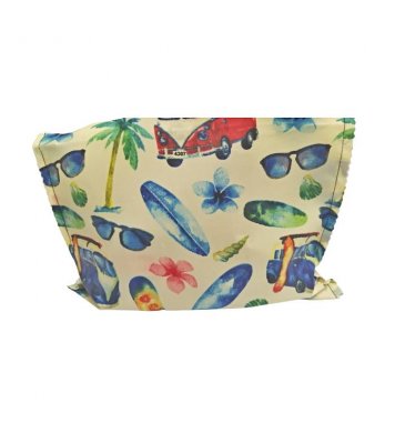 Voskovaná šitá kapsička na rohlík - Hawai 27x22cm Nepytlík