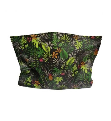 Voskovaná šitá kapsička na rohlík - Palmy 27x22cm Nepytlík 1