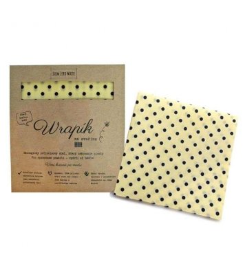 Voskovaný sáček na chleba - Tečky 32x30cm Nepytlík