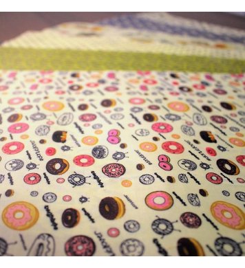 Voskovaná šitá kapsička na rohlík - 27x22cm Nepytlík 2