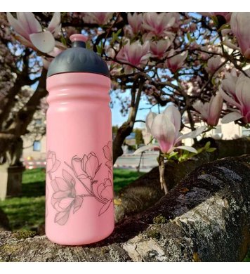 Zdravá láhev na vodu na výlety, do přírody