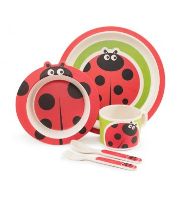 Zopa Bambusová vidlička - beruška