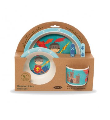 Zopa Bambusová miska - rytíř