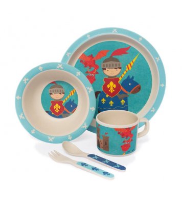 Zopa Bambusová miska - rytíř