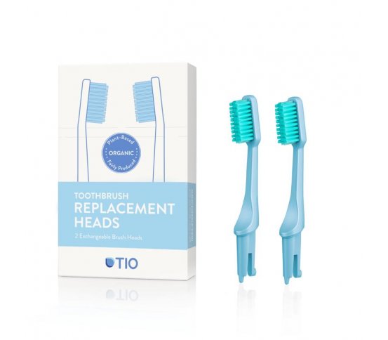TIO Náhradní hlavice medium - modrá 2ks