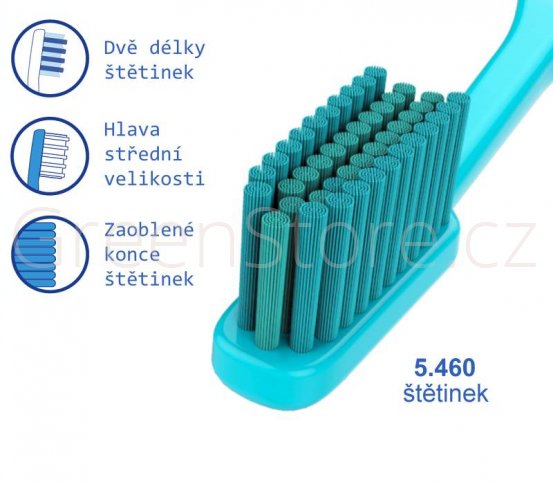 TIO Zubní kartáček medium - růžový