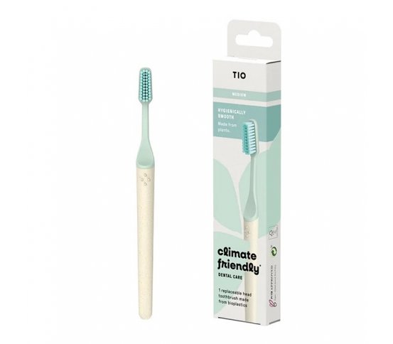 TIO ekologický Zubní kartáček medium - Cool Dew