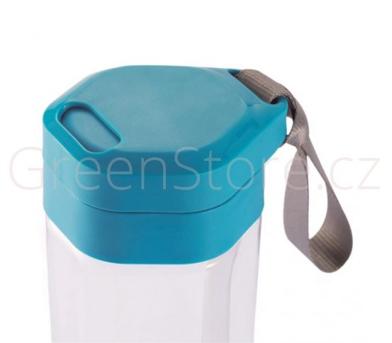 XD Design Sportovní láhev s brčkem 600ml - modrá