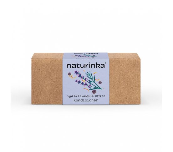 Tuhý kondicionér Cypřiš, Levandule, Citron 20g Naturinka