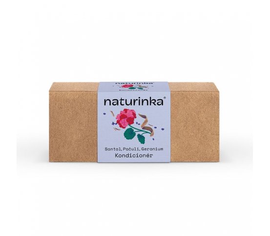 Tuhý kondicionér Santal, Pačuli, Geranium 20g Naturinka