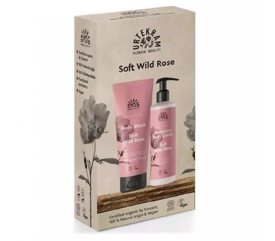 Urtekram Dárková sada Divoká růže 2ks