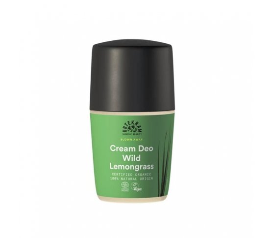Urtekram Deo roll-on krémový citronová tráva 50ml BIO