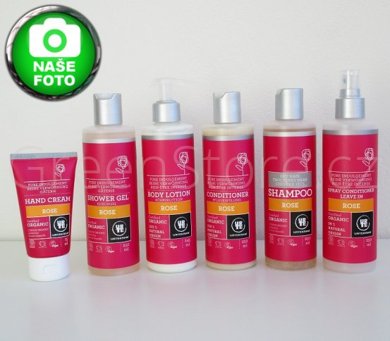 Urtekram růžová série přírodní kosmetiky