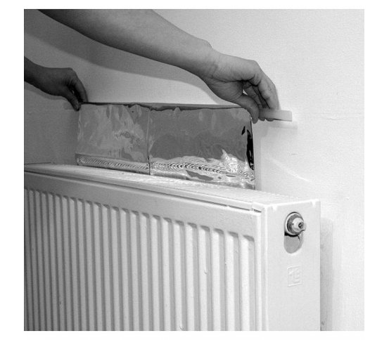 Úsporné radiátorové fólie 3ks Radflek 4