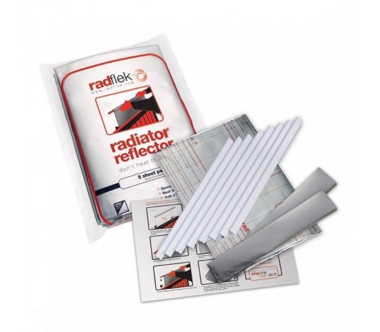 Úsporné radiátorové fólie 3ks Radflek