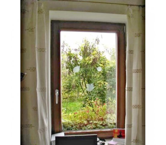 UV Ptačí samolepky na sklo - siluety 9ks