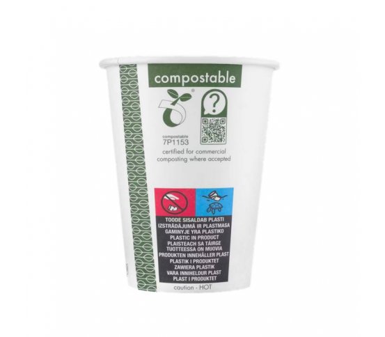 Kelímek 4oz nápojový bílý 100ml z celulózy (50ks)