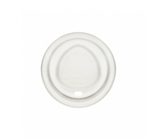 Víčko z cukrové třtiny pro kelímky 240ml (50ks)