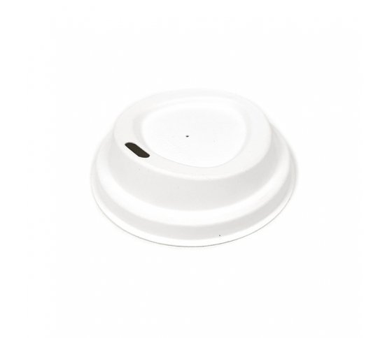 Víčko z cukrové třtiny pro kelímky ⌀80mm (50ks)