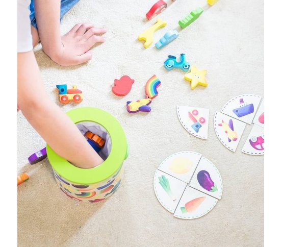 Vilac Dřevěná hra Hmatej a najdi