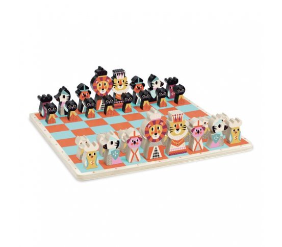 Vilac Dřevěná hra Moje první šachy