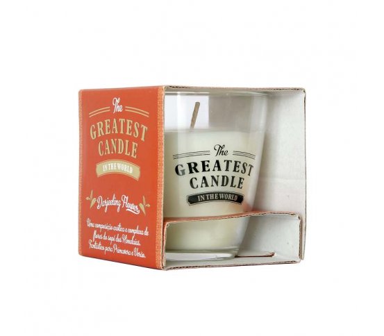Vonná svíčka ve skle 130g - květ darjeelingu The Greatest Candle in the World