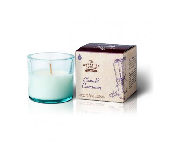 Vonná svíčka ve skle 75g - hřebíček a skořice The Greatest Candle in the World