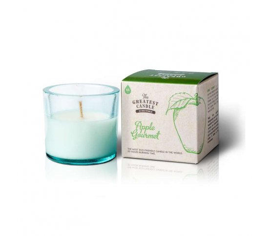 Vonná svíčka ve skle 75g - jablko The Greatest Candle in the World