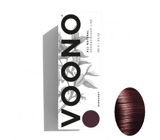 Voono Henna na vlasy Burgundy 100g
