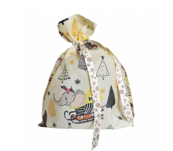 Voskovaný sáček na chleba - Slon 32x30cm Nepytlík 2