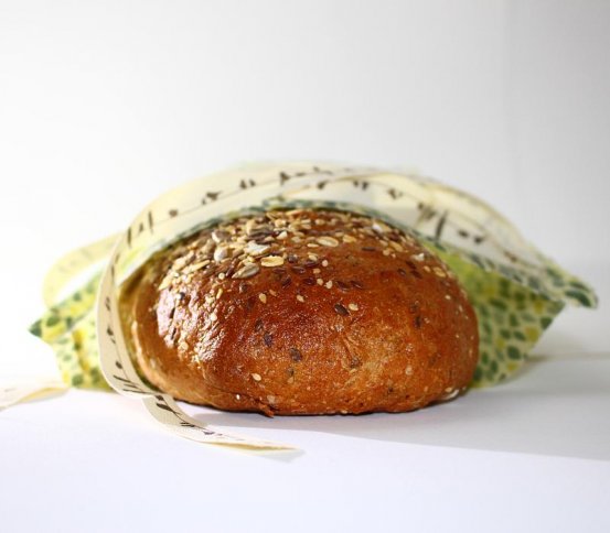 Voskovaný sáček na chleba - Hrajeme si 32x30cm Nepytlík 3