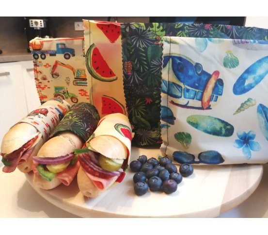 Svačinový Voskovaný ubrousek 30x35cm - hawai Wrapík