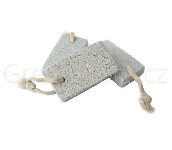 Přírodní lávová pemza ve tvaru obdélníku