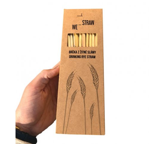 We-Straw brčka ze slámy 21cm - 50ks
