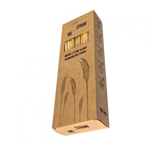 We-Straw brčka ze slámy 21cm - 50ks