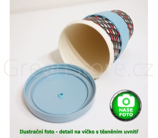 Ilustrační foto - detail woodway kelímek a víčko