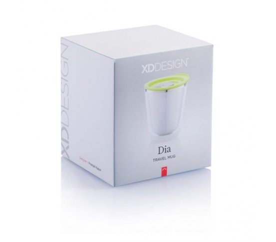 XD Design Dia cestovní termohrnek 227ml - limetkový