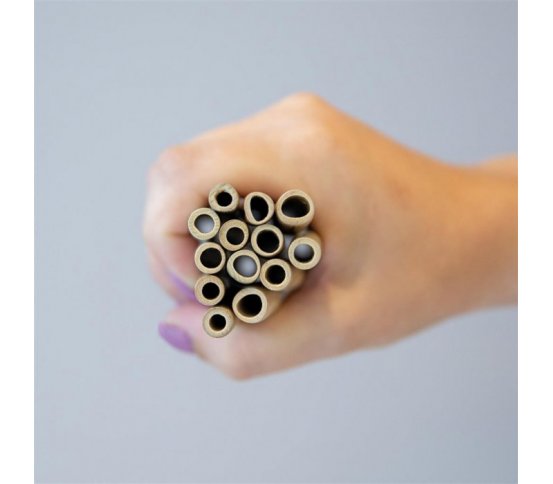 XD Design Sada 6ks bambusových brček, kartáčku, pytlíku