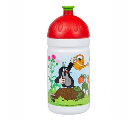 Zdravá lahev 0,5l Krtek červený - R