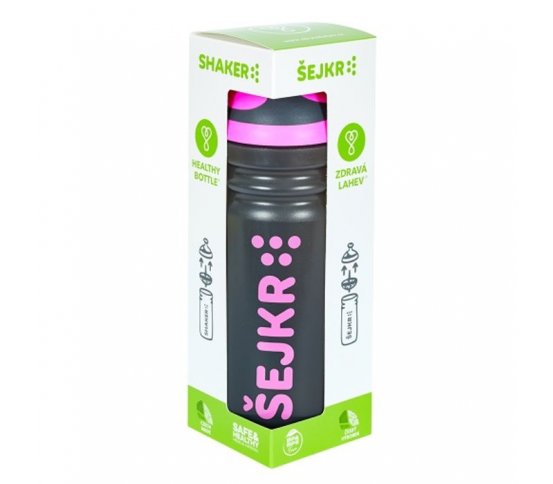 Zdravá lahev Šejkr - růžový 0,7l R