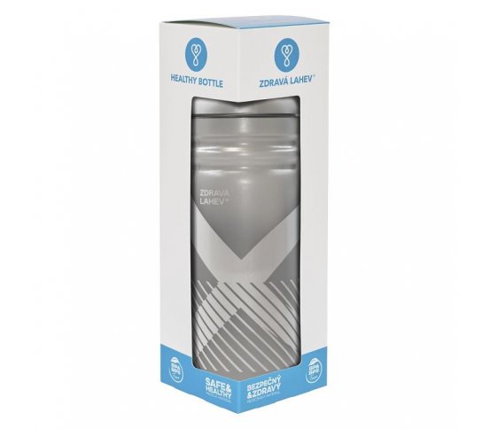 Zdravá lahev Sport XO - stříbrná 0,7l R