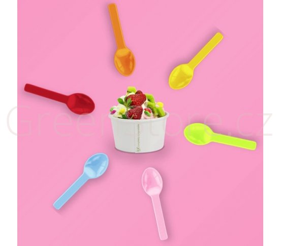 Zmrzlinové lžičky tutti frutti