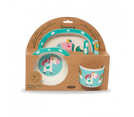 Zopa Bambusový talířek - jednorožec