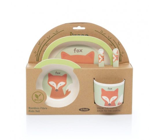 Zopa Bambusový talířek - liška