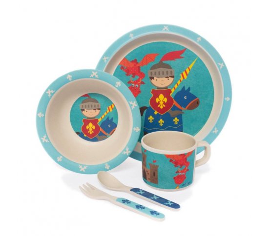 Zopa Bambusová miska - rytíř