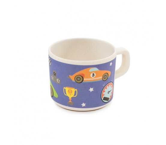 Zopa Bambusový hrníček s uchem - závodník