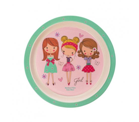 Zopa 5 dílná dětská jídelní sada - fashion girl