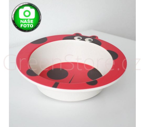 Zopa Bambusová miska - beruška