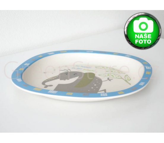 Zopa Bambusový talířek - slon
